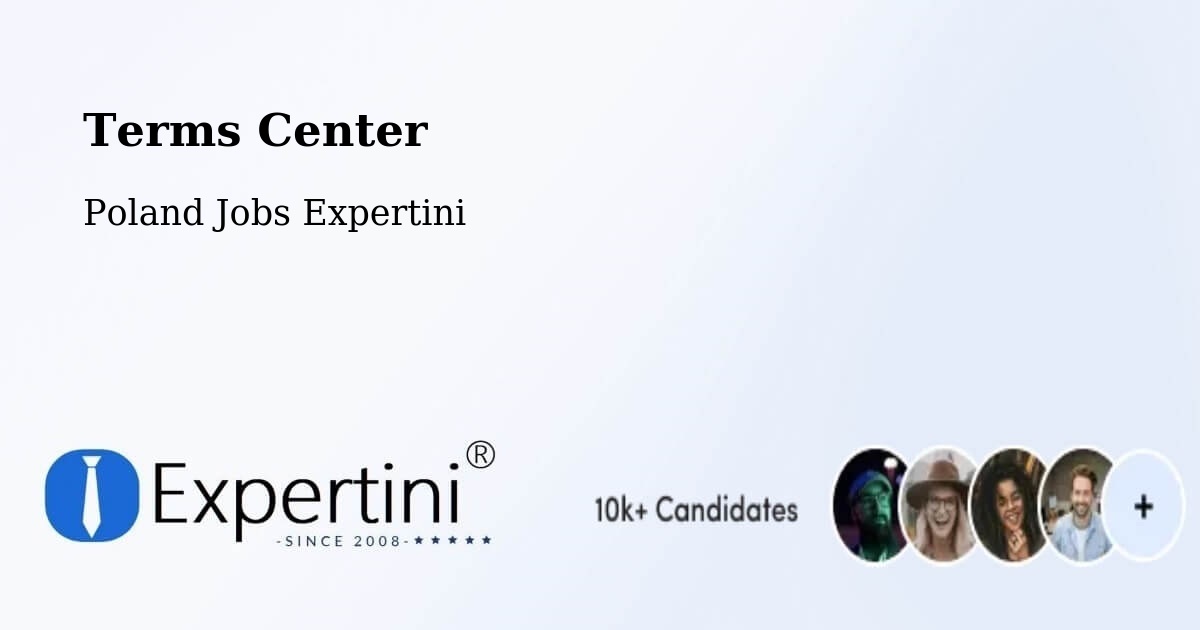 Terms of Service – Babiak - Poland Jobs Expertini